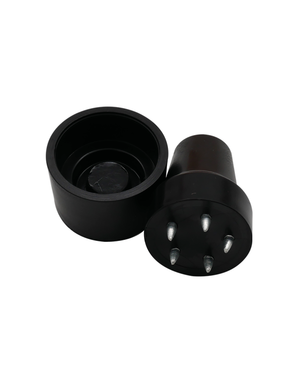 Extensie de cârje de iarnă anti-alunecare cu vârfuri, 18 mm negru