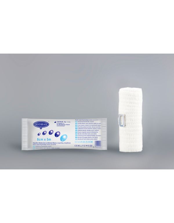 Elastický obväz so sponou 5 m x 8 cm