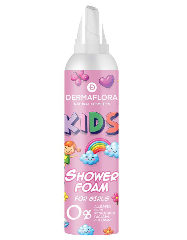 Sprchovacia pena pre dievčatá 150 ml