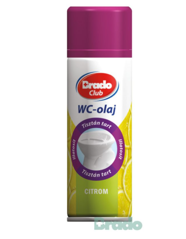 BradoClub Olej do toalety 200 ml citrón