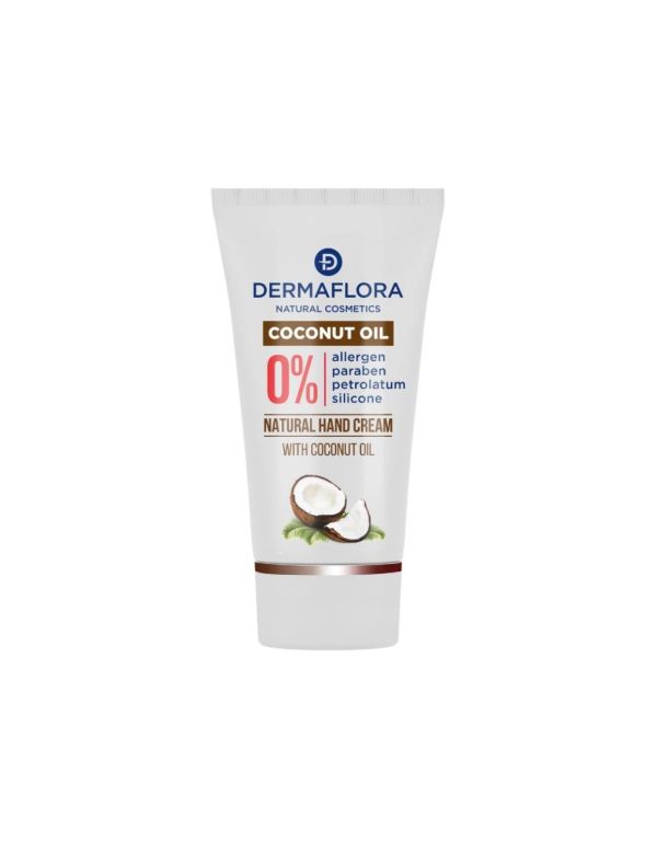 Dermaflora 0% krém na ruky s kokosovým olejom 50 ml