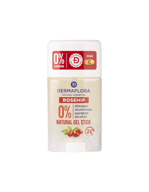 Dermaflora 0% gélový deodorant 50ml so šípkou