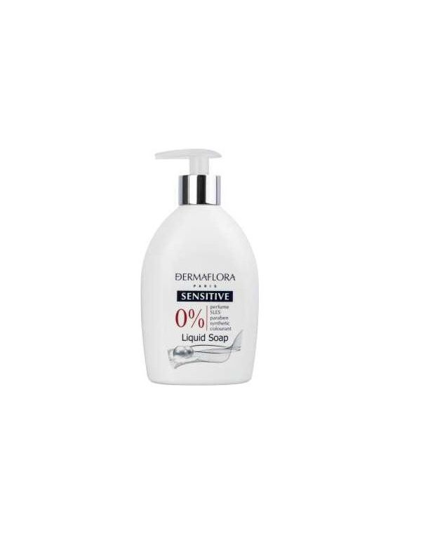 Dermaflora 0% tekuté mydlo 400ml bez vône pre citlivú pokožku