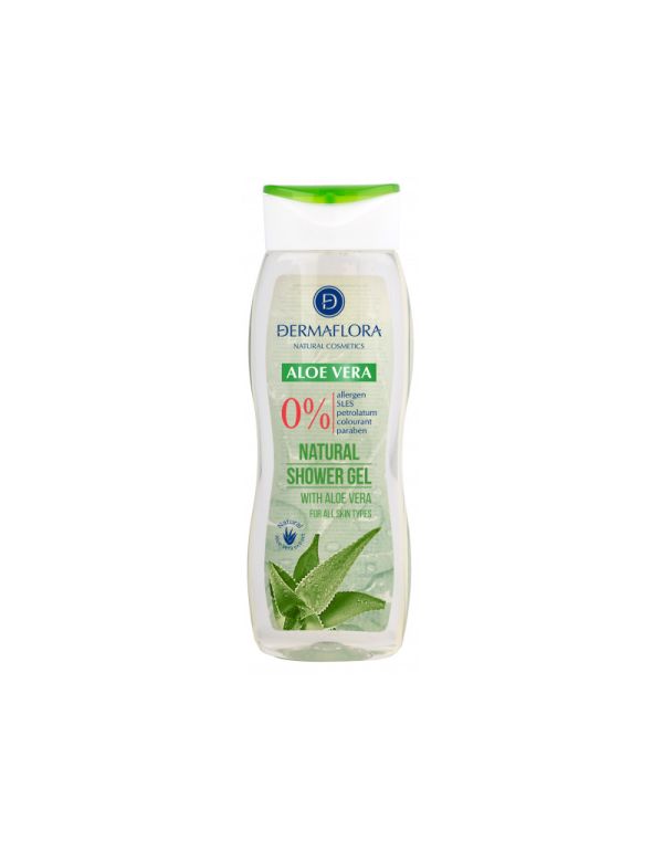 Dermaflora 0% sprchový gél 250 ml s aloe vera