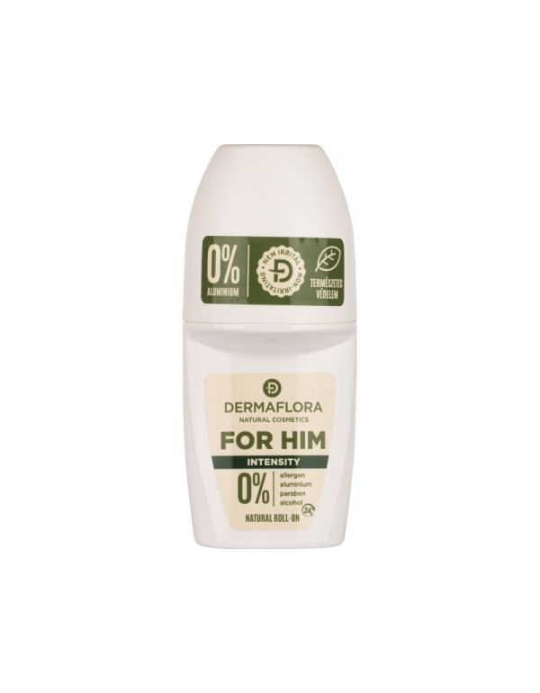 Dermaflora 0% roll-on deodorant pre mužov 50 ml Intensity