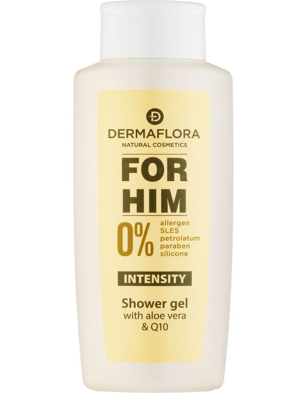 Dermaflora 0% sprchový gél pre mužov 500 ml Intensity