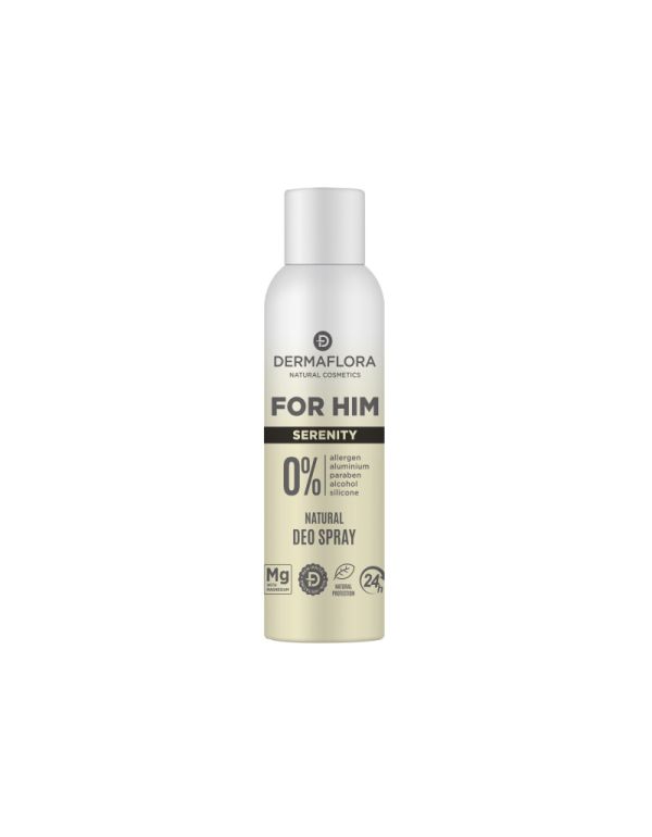 Dermaflora 0% deo sprej pre mužov 150 ml Serenity