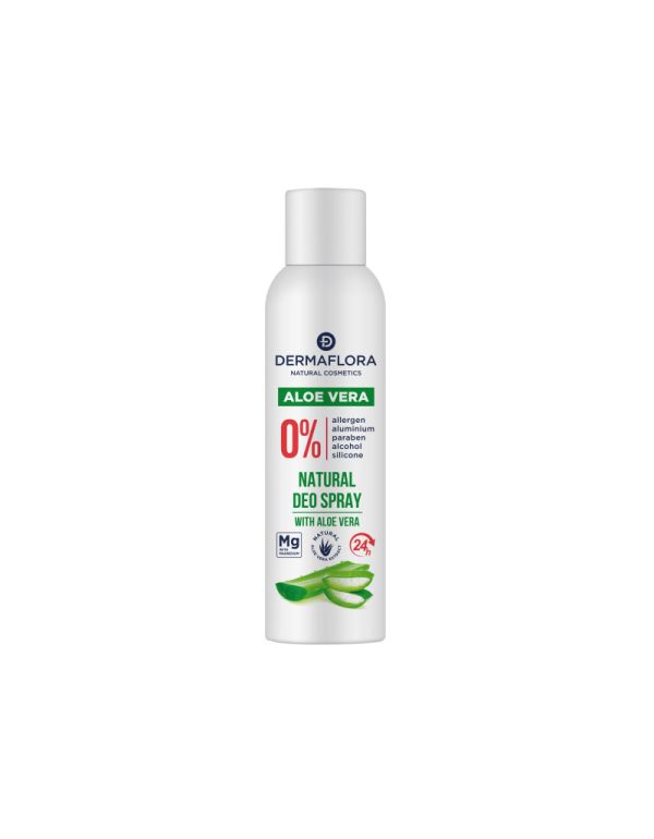 Dermaflora 0% deodorant v spreji 150 ml s aloe vera