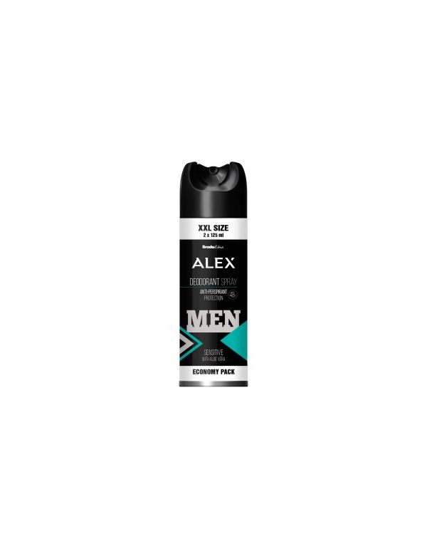 Alex deo sprej pre mužov 250ml XXL sensitive