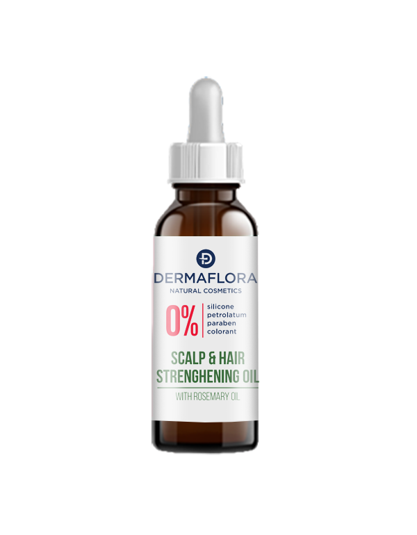 Dermaflora Posilňujúci olej na pokožku hlavy a vlasy 30 ml