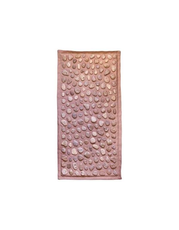 Masážna podložka s prírodnými kamienkami Ortek SOFT 93x44cm