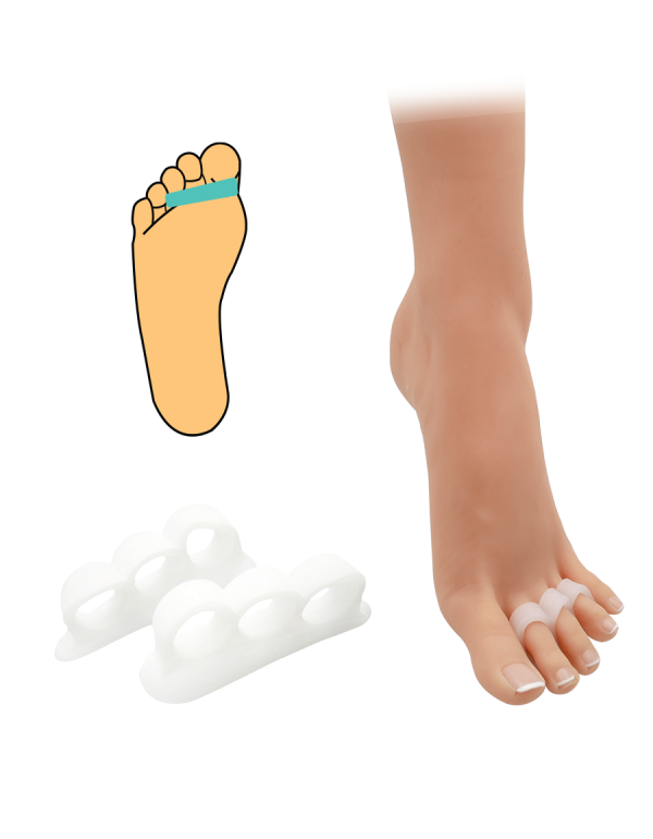 Separátor prstov Gel - 2ks