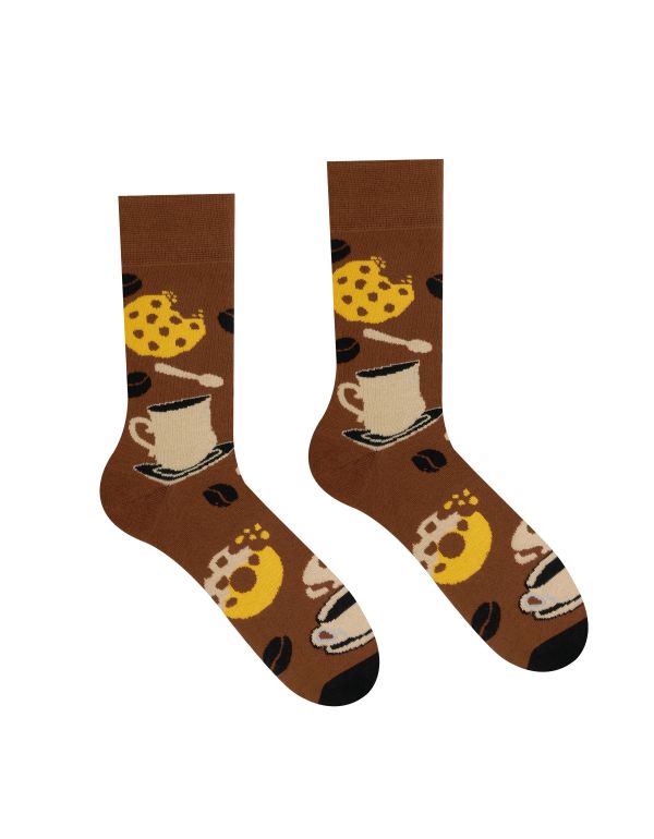 Darčekové balenie ponožiek - Káva (1 pár)