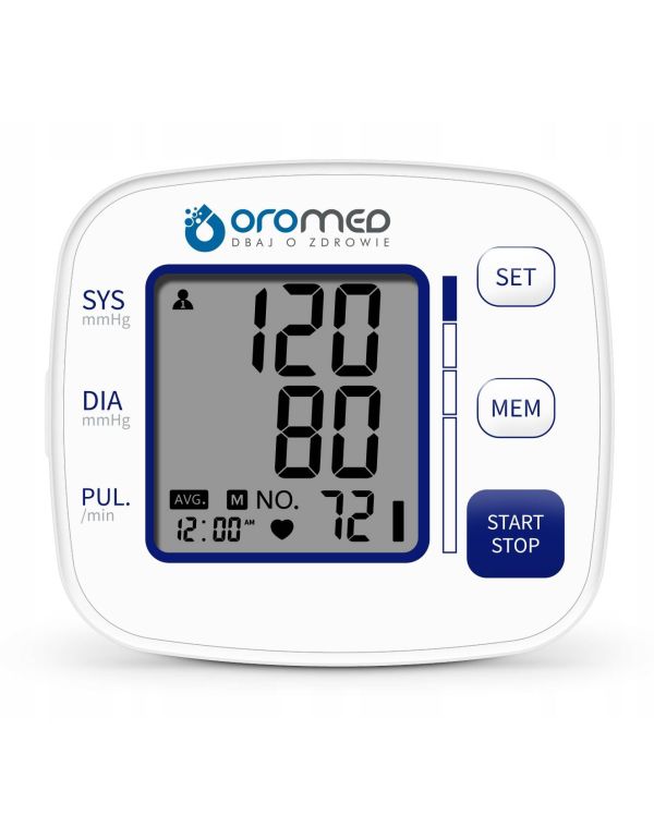 Elektronický tlakomer na zápästie OROMED ORO-BP SMART