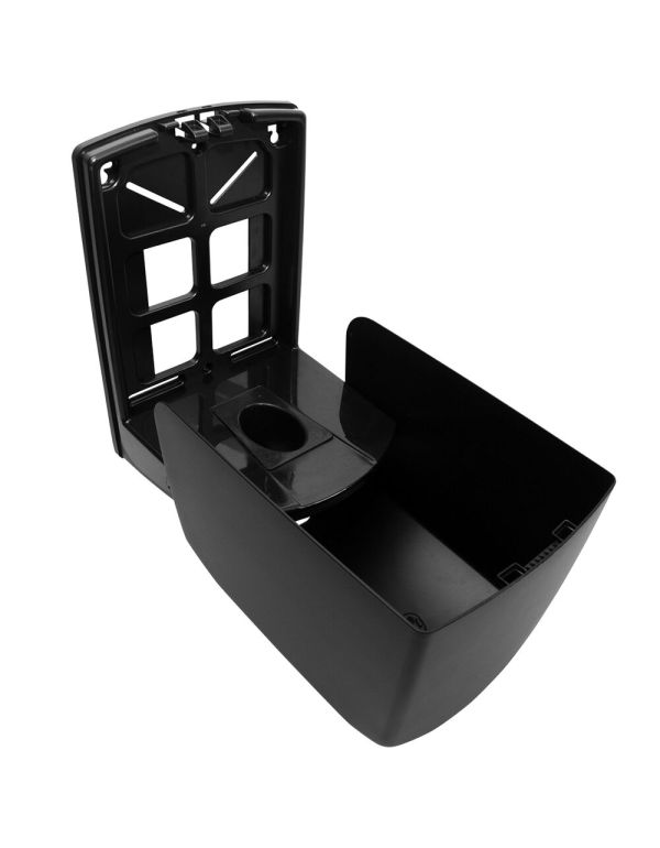 Dávkovač na utierky v rolkách Calma Black