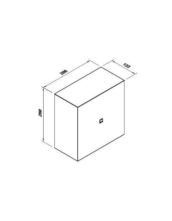 Zásobník na utierky ZZ QBIC