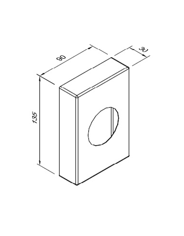 Dávkovač hygienických vrecúšok z nehrdzavejúcej ocele