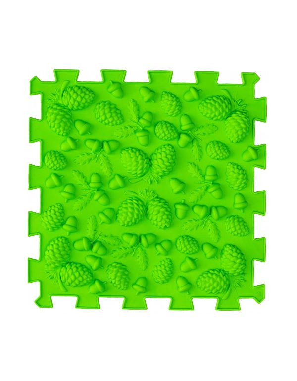 Masážna ortopedická podložka Puzzle "Mix" 10 prvkov