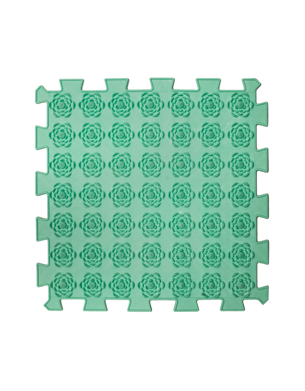 Masážna podložka Puzzle Mix Pastel 6 prvkov