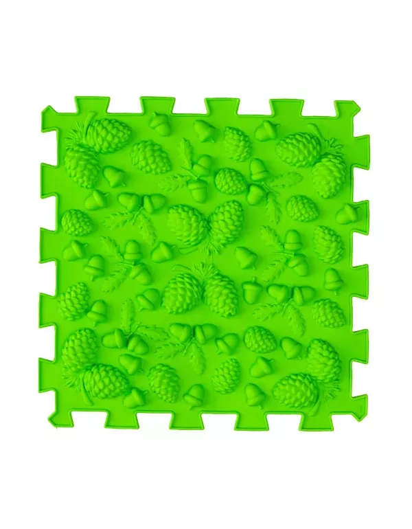 Masážna ortopedická podložka Puzzle "Mix" 8 prvkov