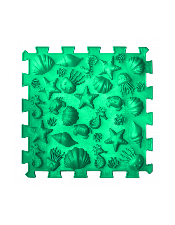 Senzorický koberec Puzzle "Mega Mix" 18 prvkov