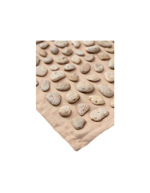 Masážna podložka s prírodnými kamienkami Ortek SOFT 74x44cm