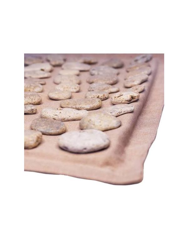 Masážna podložka s prírodnými kamienkami Ortek SOFT 93x44cm