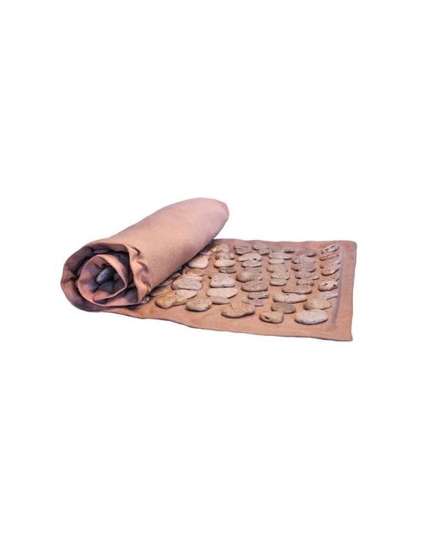 Masážna podložka s prírodnými kamienkami Ortek SOFT 93x44cm