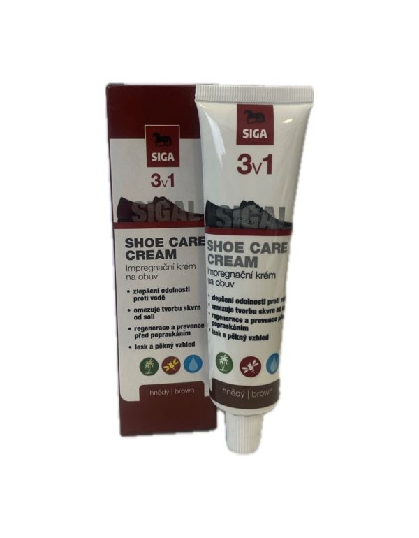 SIGAL impregnačný krém na obuv bez aplikátora 75 ml